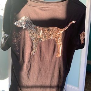 vs pink bling tshirt